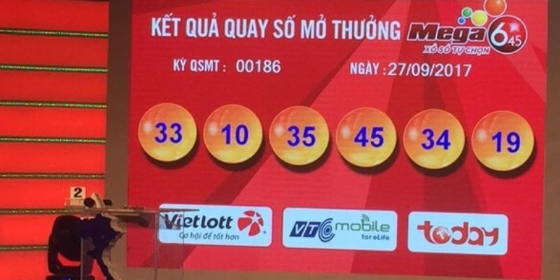 Các giải thưởng thường gặp ở Mega 6/45